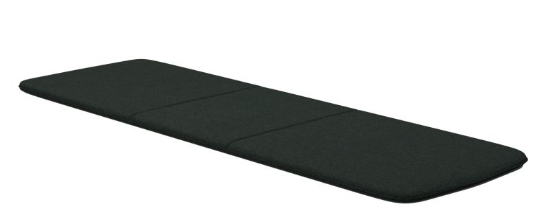 Dunkelgrünes Molo Outdoor Kissen für Houe Sonnenliege, bequeme Gartenmöbel Auflage.